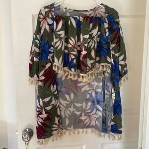 Green and Flowers Matching Set